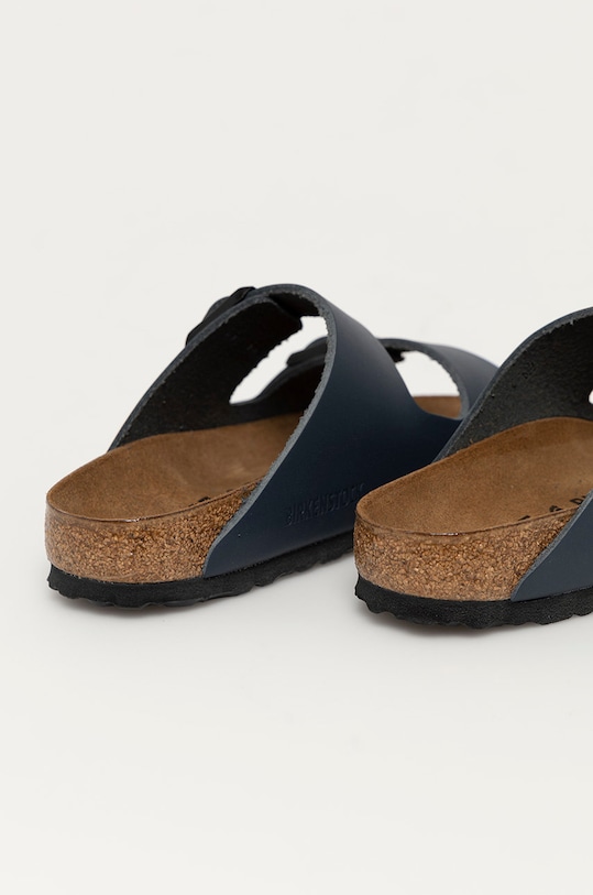 Boty Kožené pantofle Birkenstock Arizona 51153 námořnická modř