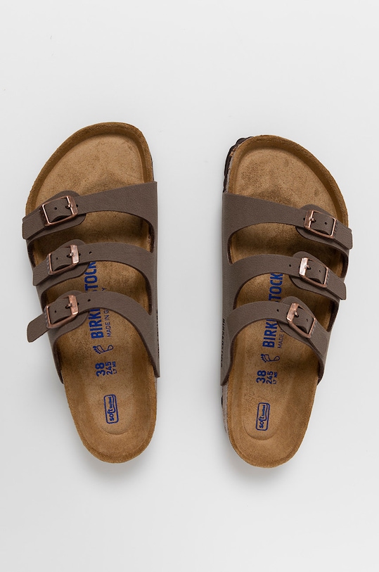 Birkenstock papucs Florida SFB 53881 barna