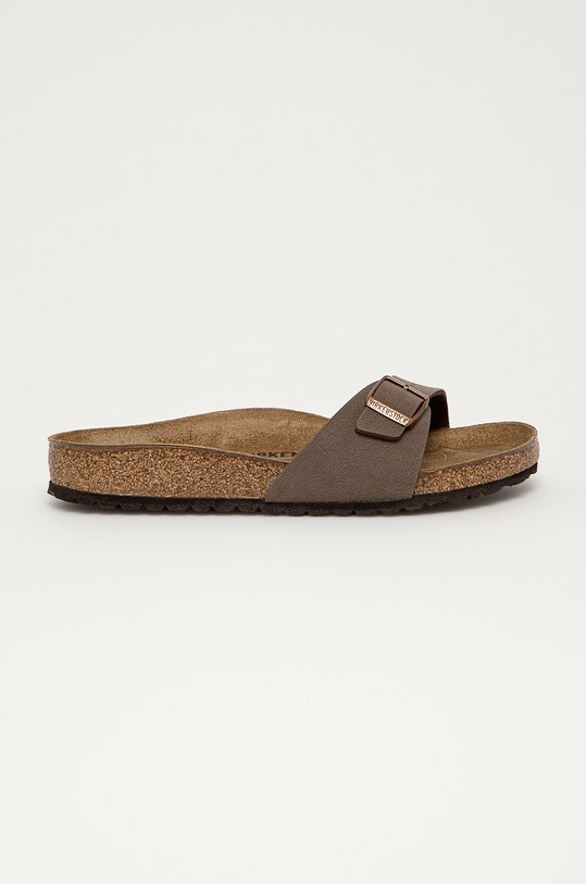 Birkenstock klapki Madrid płaski brązowy 40091.Madrid