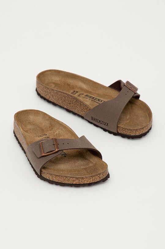 Birkenstock klapki Madrid 40091.Madrid brązowy SS21