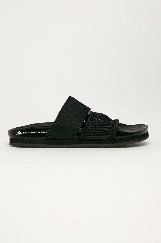 adidas by Stella McCartney - Šľapky aSMC Lette FY1164 platforma čierna FY1164