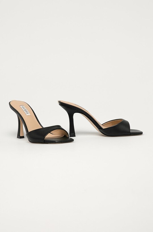 Guess Klapki FL6SEA.LEA19 czarny SS21