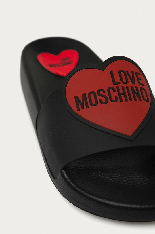 Love Moschino - Klapki JA28042G1CI13000 czarny