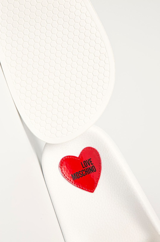 Obuv Love Moschino - Šľapky JA28042G1CI13100 biela