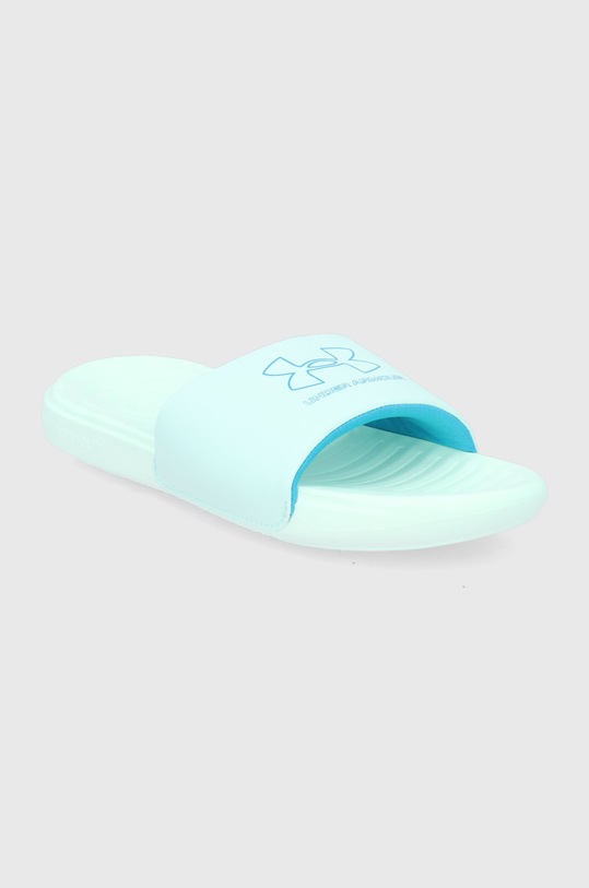 Under Armour Klapki 3023772 3023772 zielony SS23