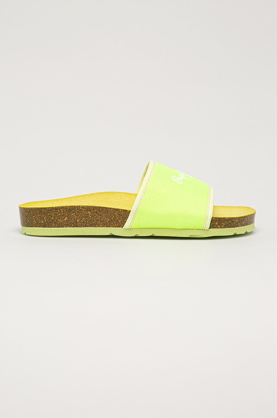 Pepe Jeans - Pantofle Oban Soft textilní zelená PLS90521