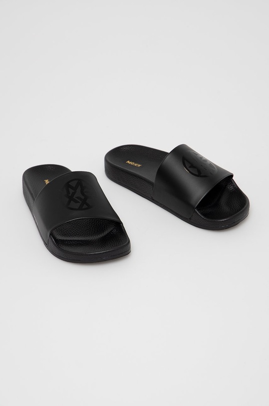 Mexx Klapki MXSN0007W czarny SS21