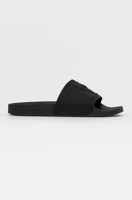 Karl Lagerfeld Papuci sintetic negru KL80919.V00