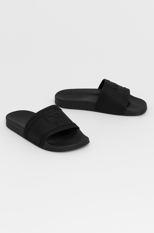 Karl Lagerfeld Papuci KL80919.V00 negru SS21