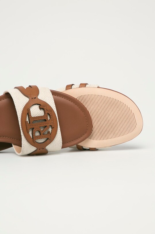 Obuwie Lauren Ralph Lauren - Klapki Alegra 802826823001 brązowy