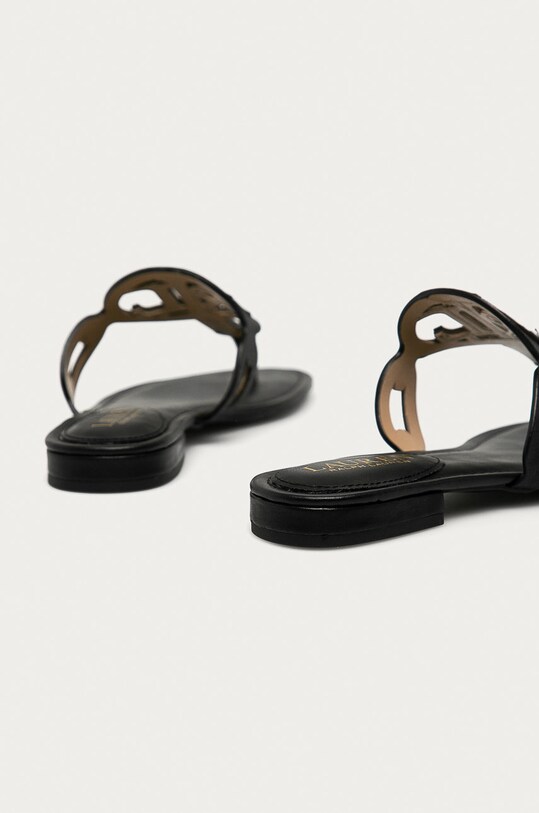 Obuwie Lauren Ralph Lauren - Japonki skórzane 802840596001 802840596001 czarny