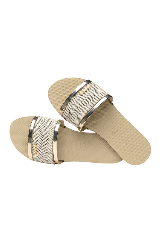 Παντόφλες Havaianas YOU TRANCOSO PREMIUM μπεζ 4146063.0154P
