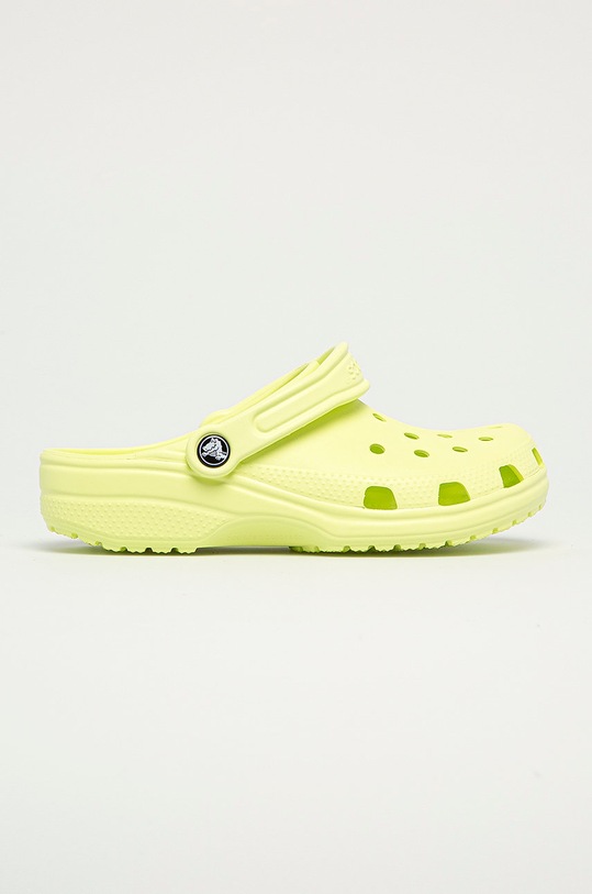 Crocs klapki Classic syntetyczny zielony CROCS.CLASSIC.10001.