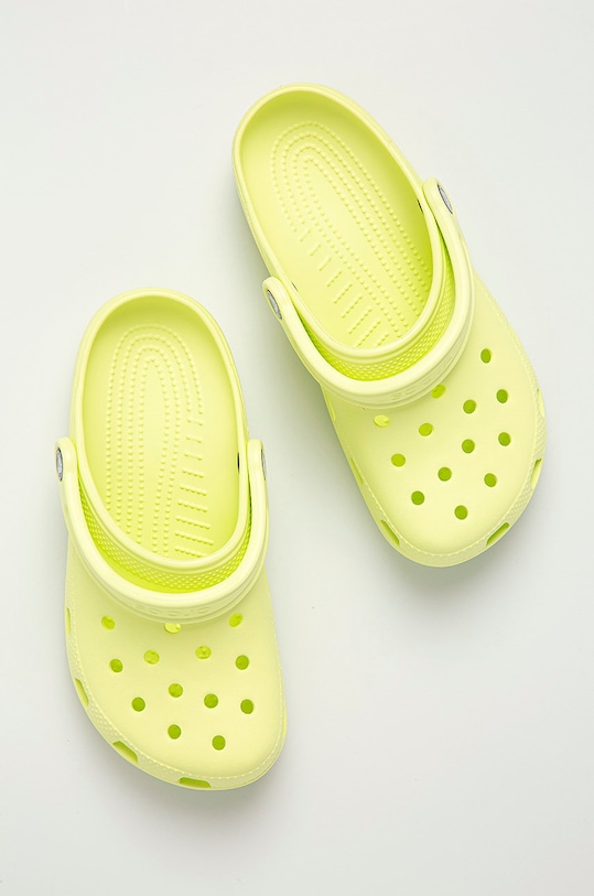 Crocs klapki Classic zielony CROCS.CLASSIC.10001.