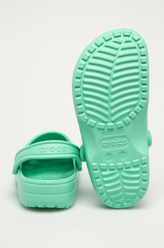 Obuv Šľapky Crocs Classic CROCS.CLASSIC.10001. zelená