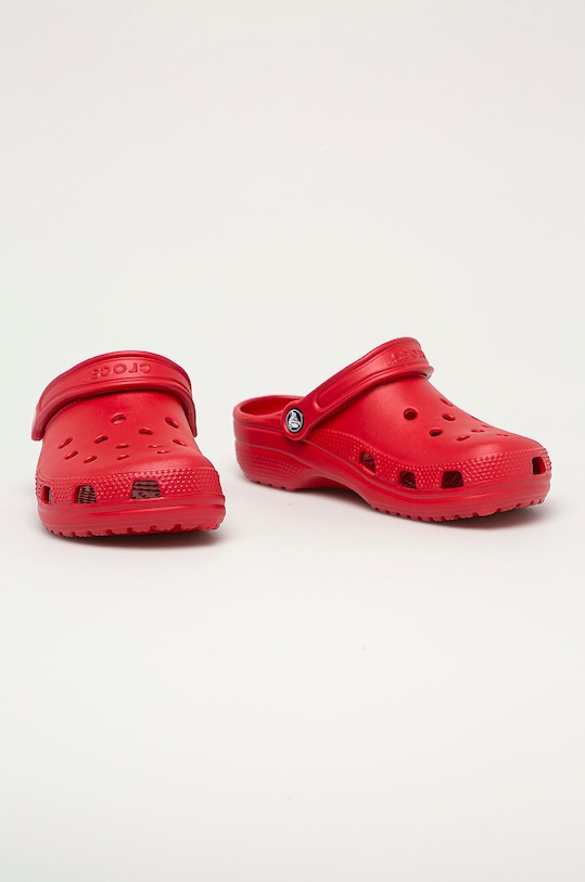 Crocs klapki Classic CROCS.CLASSIC.10001.D czerwony SS21