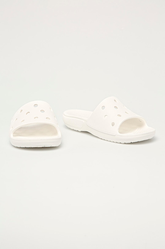 Crocs παντόφλες CLASSIC.SLIDE.206121 λευκό SS21
