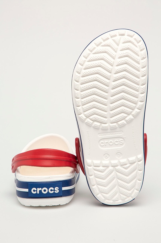 Obuwie Crocs klapki Crocband CROCS.CROCBAND..11016.D biały