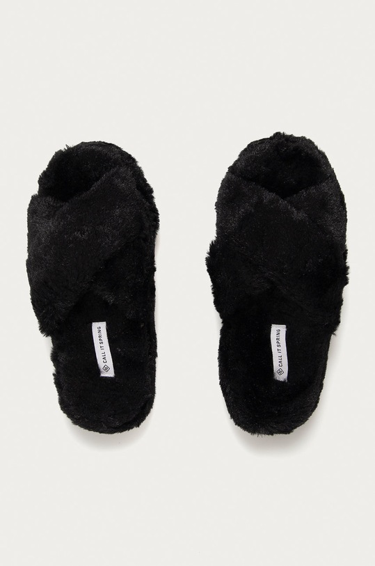 Call It Spring Kapcie 13219132.001 czarny SS21