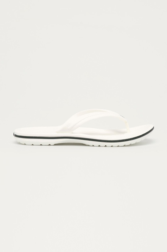 Žabky Crocs Crocband Flip plochý bílá OCS.CROCBAND.FLIP.11033