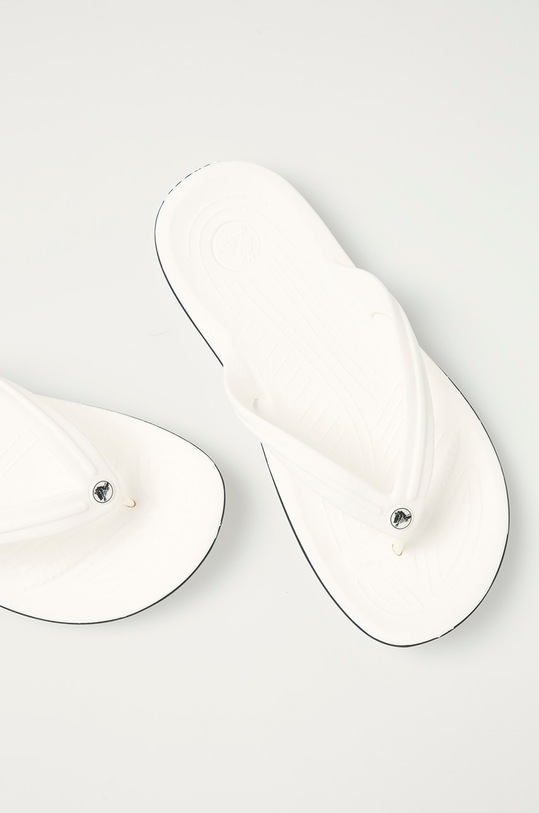 Žabky Crocs Crocband Flip bílá OCS.CROCBAND.FLIP.11033