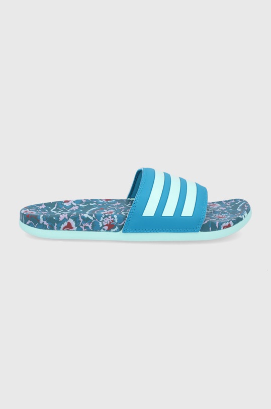 Šľapky adidas Adilette FZ4877 imitácia kože modrá FZ4877