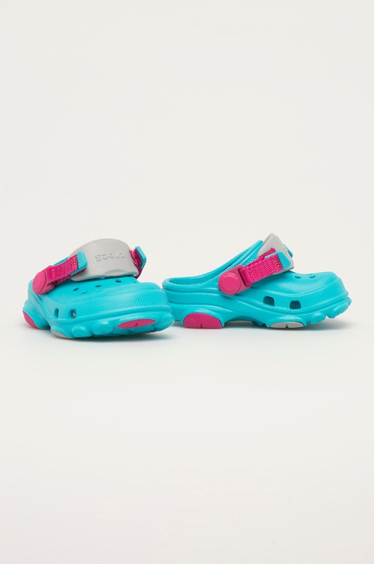 Crocs Klapki dziecięce RAIN.CLOG.KIDS.207011.G turkusowy SS21