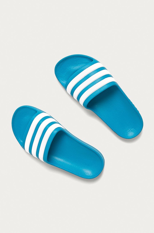 Chłopiec adidas - Klapki dziecięce FY8071 FY8071 niebieski