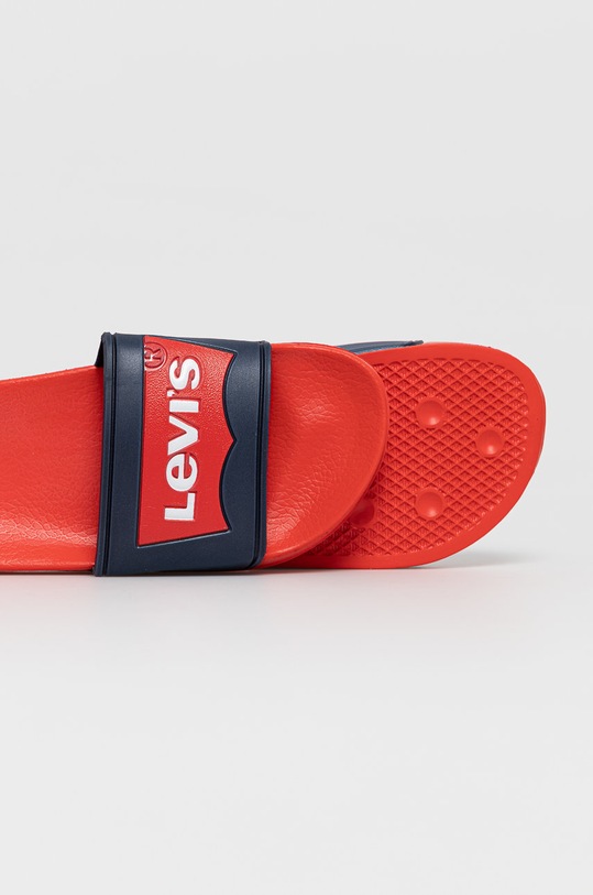Chłopiec Levi's Klapki dziecięce VPOL0060SPOOL czerwony