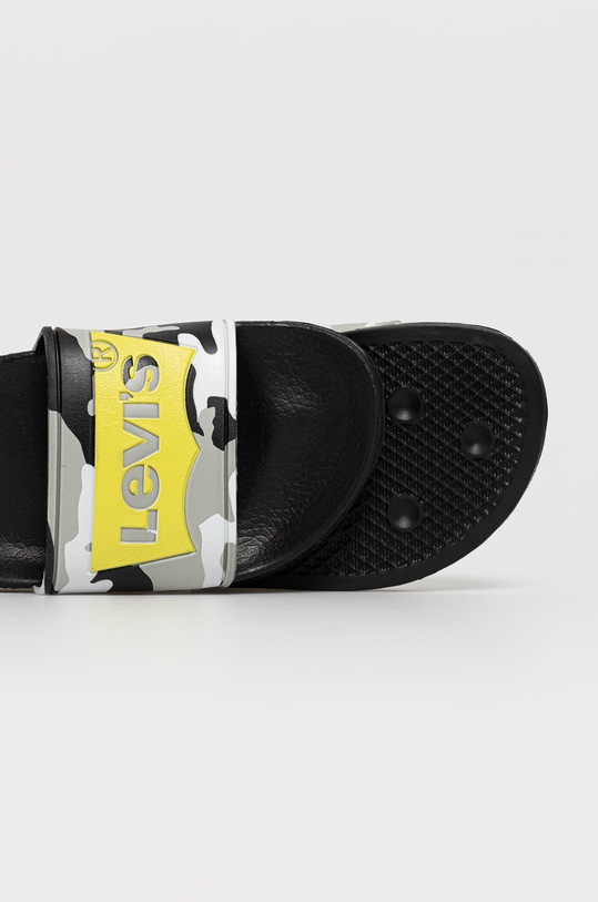 Chlapec Levi's - Detské šľapky VPOL0060SPOOL čierna