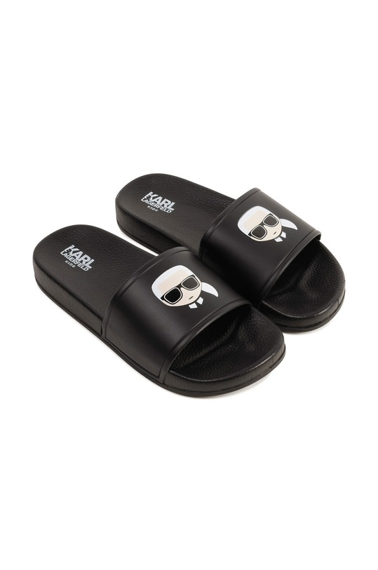 Karl Lagerfeld - Dětské pantofle černá Z19056.36.39