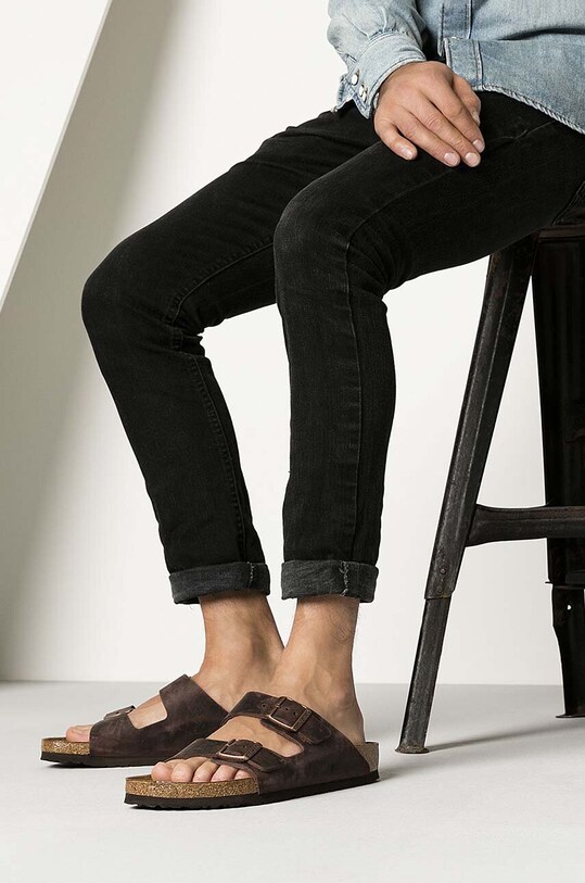 Кожаные шлепанцы Birkenstock Arizona 52531