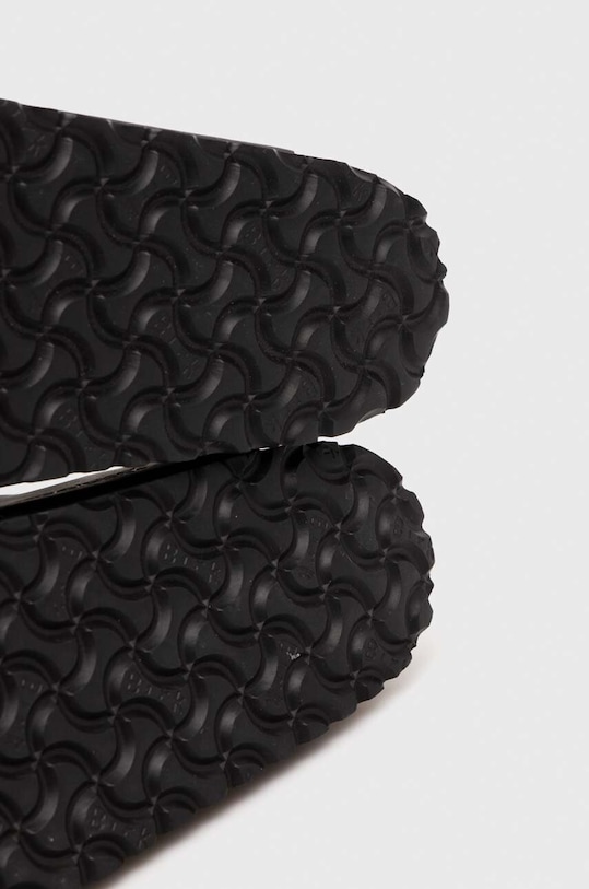 Birkenstock klapki nubukowe Arizona 552111 czarny