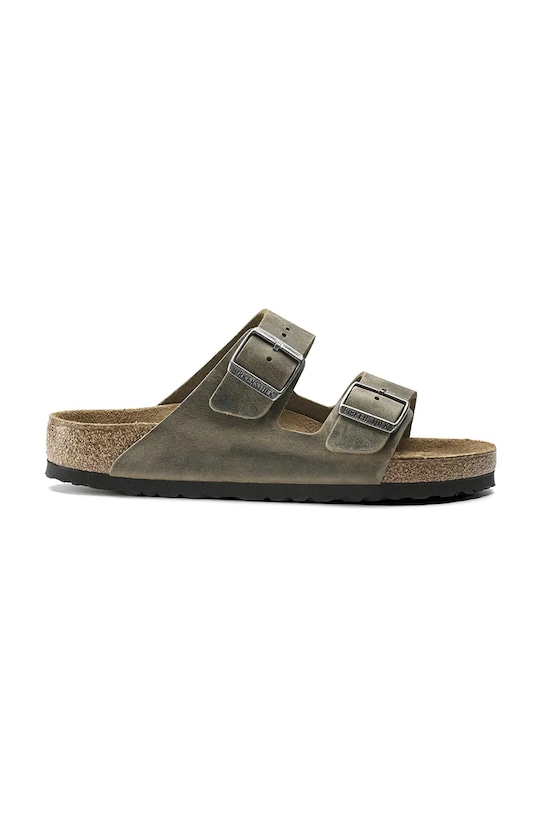 Kožené pantofle Birkenstock Arizona Planet friendly zelená 1019313