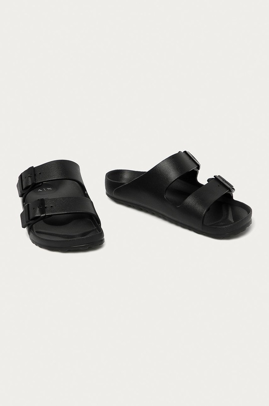 Armani Exchange - Klapki XUP006.XV292 XUP006.XV292 czarny SS21