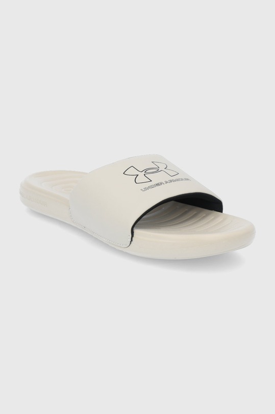 Under Armour - Klapki 3023761 3023761 beżowy SS23