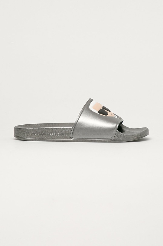 Παντόφλες Karl Lagerfeld ασημί KL70005.VDM