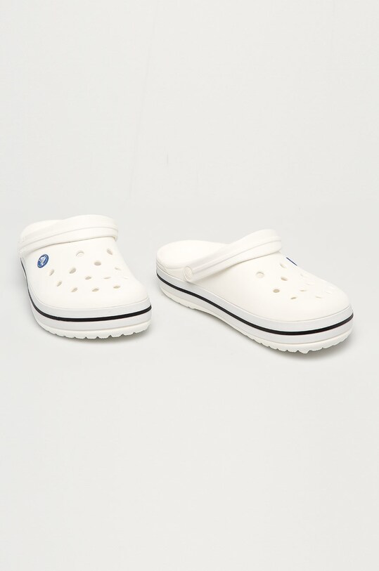 Crocs papuci Crocband CROCBAND..11016.M.W alb AW21