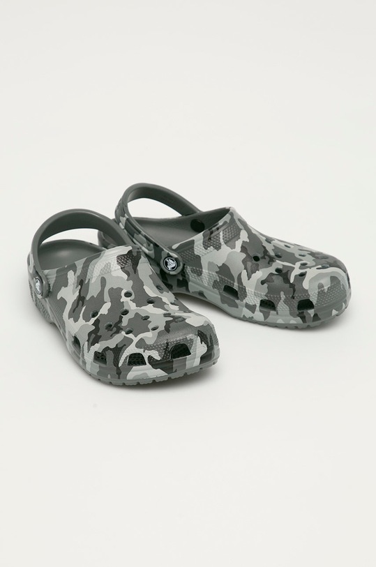 Pantofle Crocs Classic Pritned Camo Clog RINTED.CAMO.CLOG.206454 šedá SS22