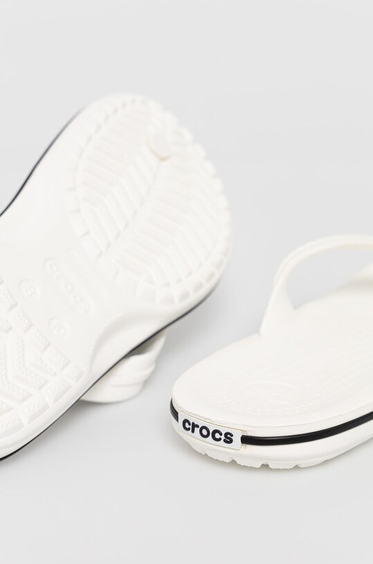 Încălțăminte Crocs șlapi Crocband Flip S.CROCBAND.FLIP.11033.M alb