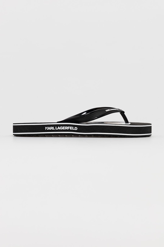 Karl Lagerfeld Japonki KL71005S.V00.KOSTA czarny KL71005S.V00.KOSTA