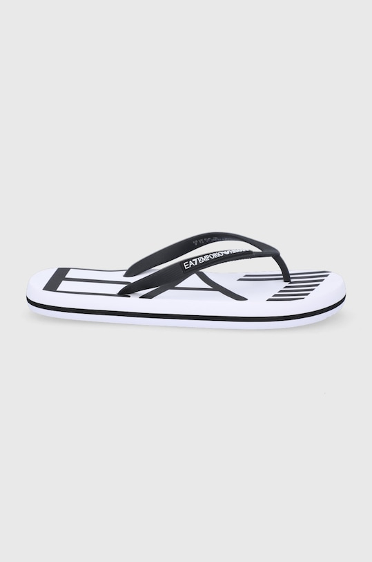 EA7 Emporio Armani Șlapi alb XCQ004.XK196.D611