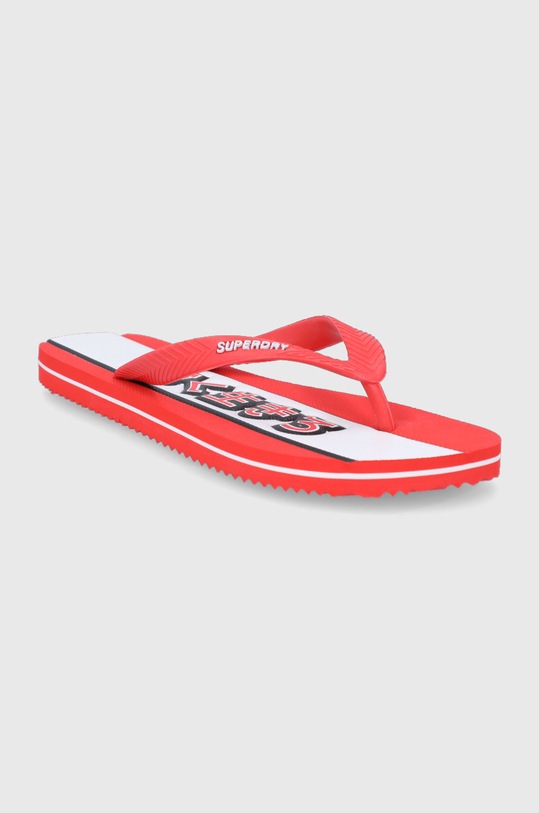 Superdry Japonki MF310128A.64I czerwony SS21