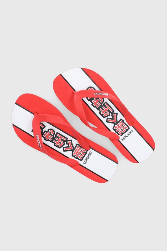 Žabky Superdry MF310128A.64I červená