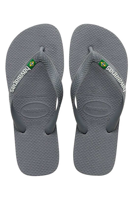 Havaianas șlapi BRASIL LOGO sintetic gri 4110850.5002P