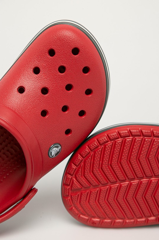 Obuwie Crocs klapki Crocband CROCS.CROCBAND..11016.U czerwony