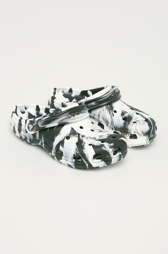 Pantofle Crocs Classic Marbled Clog C.MARBLED.CLOG.206867.U bílá SS21