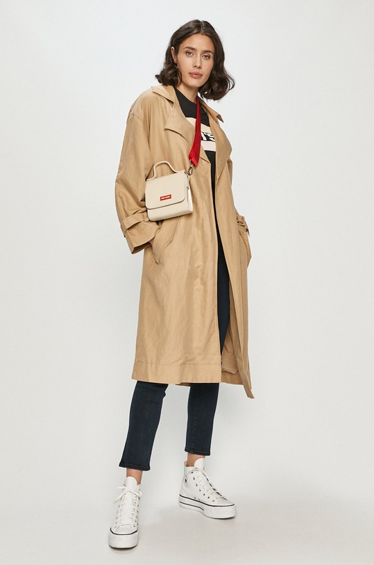 Levi's - Trenčkot trenčkot béžová 24590.0002