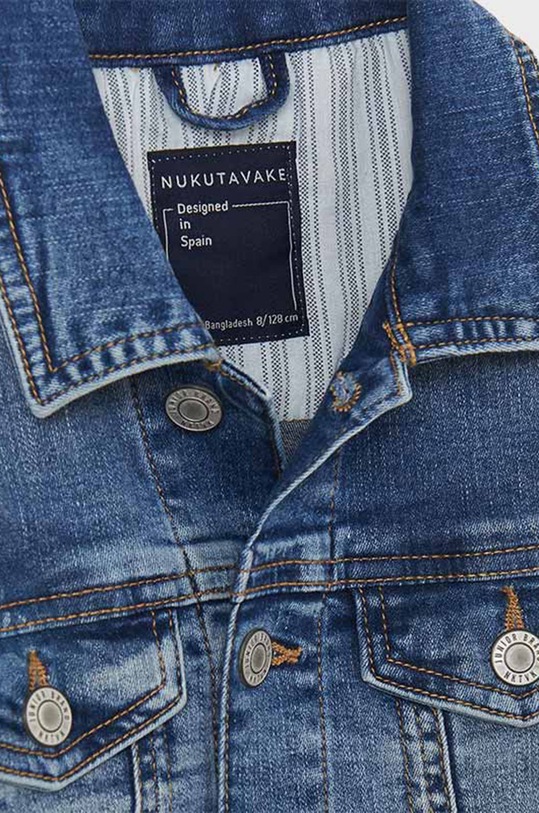 Băieți Mayoral geacă din denim pentru copii 6481.7H.JUNIOR violet