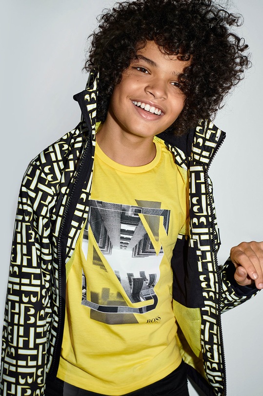 BOSS Kurtka dziecięca J26436.114.150 pozostałe multicolor J26436.114.150